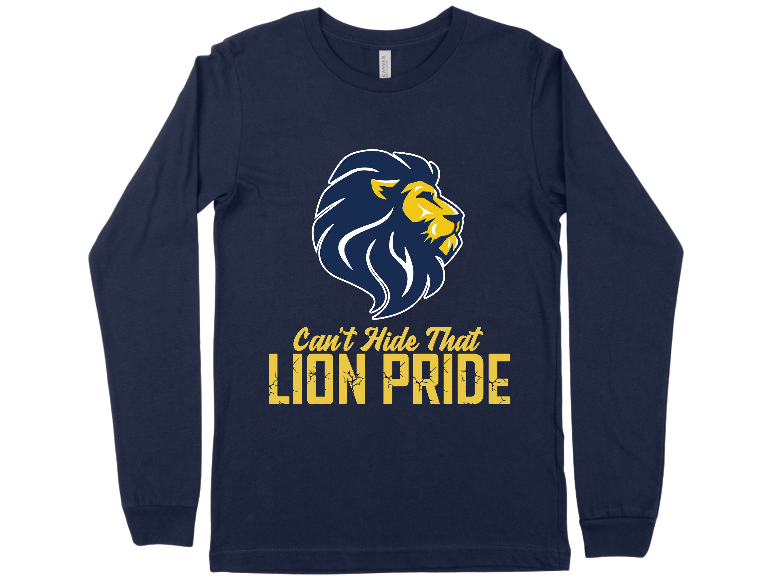 Can't Hide that Lion Pride - Navy Long Sleeve  Main Image